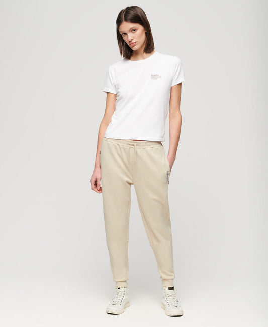 Sports Tech Slim Joggers | Pelican Beige