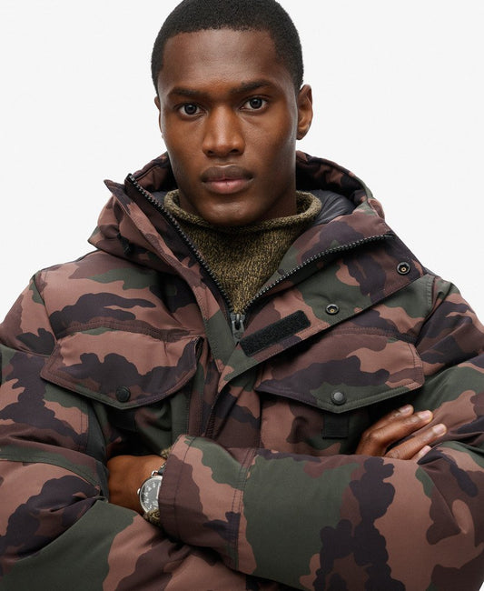 Everest Tactical Parka Jacket | Troops Camo Green