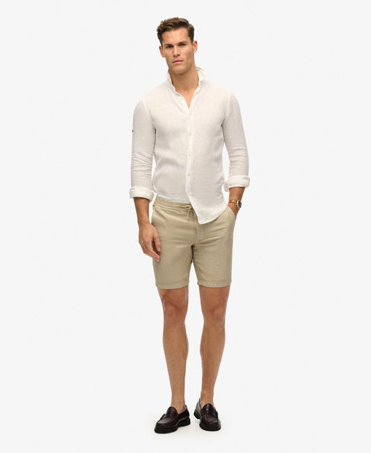 Merchant Linen Short | Abbey Stone