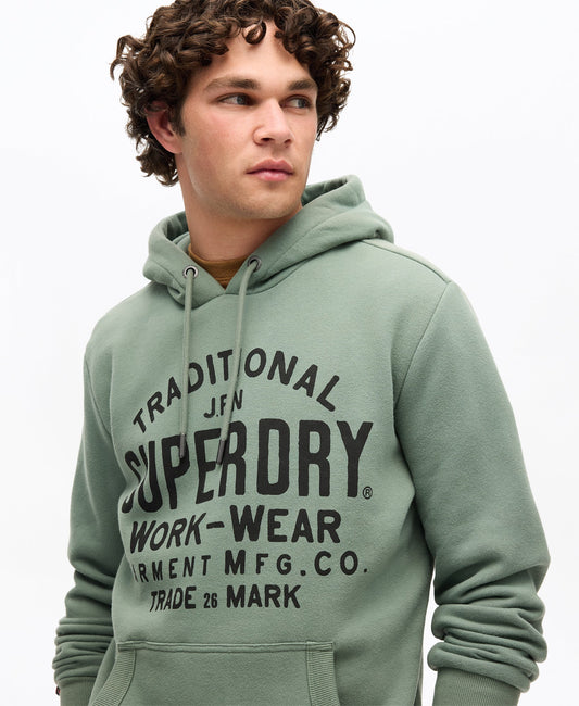 Workwear Hoodie | Sea Spray Green