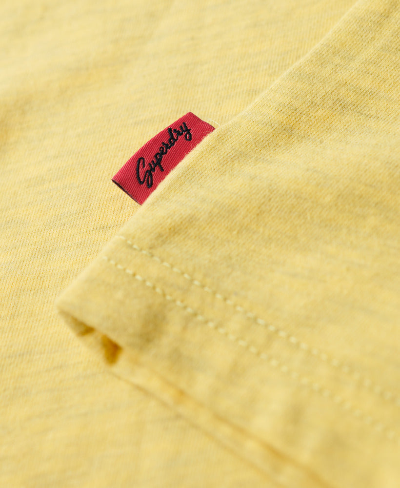 La Vintage Logo Graphic Slim Tank Top | Sun Yellow Marle