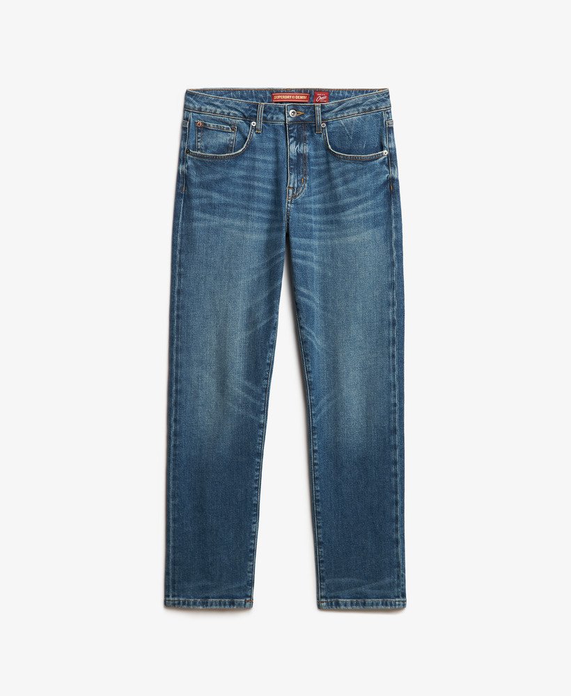 Vintage Slim Straight Jeans | Elkhorn Mid Blue 32