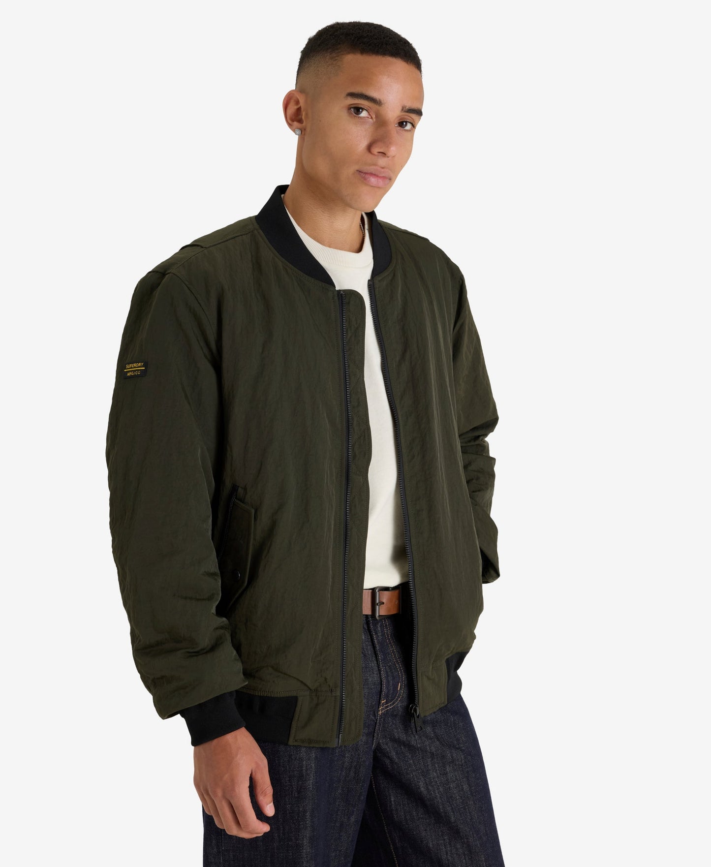 Military Ma1 Jacket | Surplus Goods Olive Green