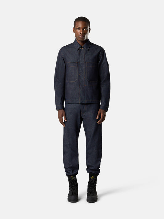 J100005 INDIGO DENIM-RAW