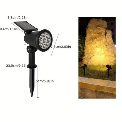 Solar Powered Landscape Spotlight
