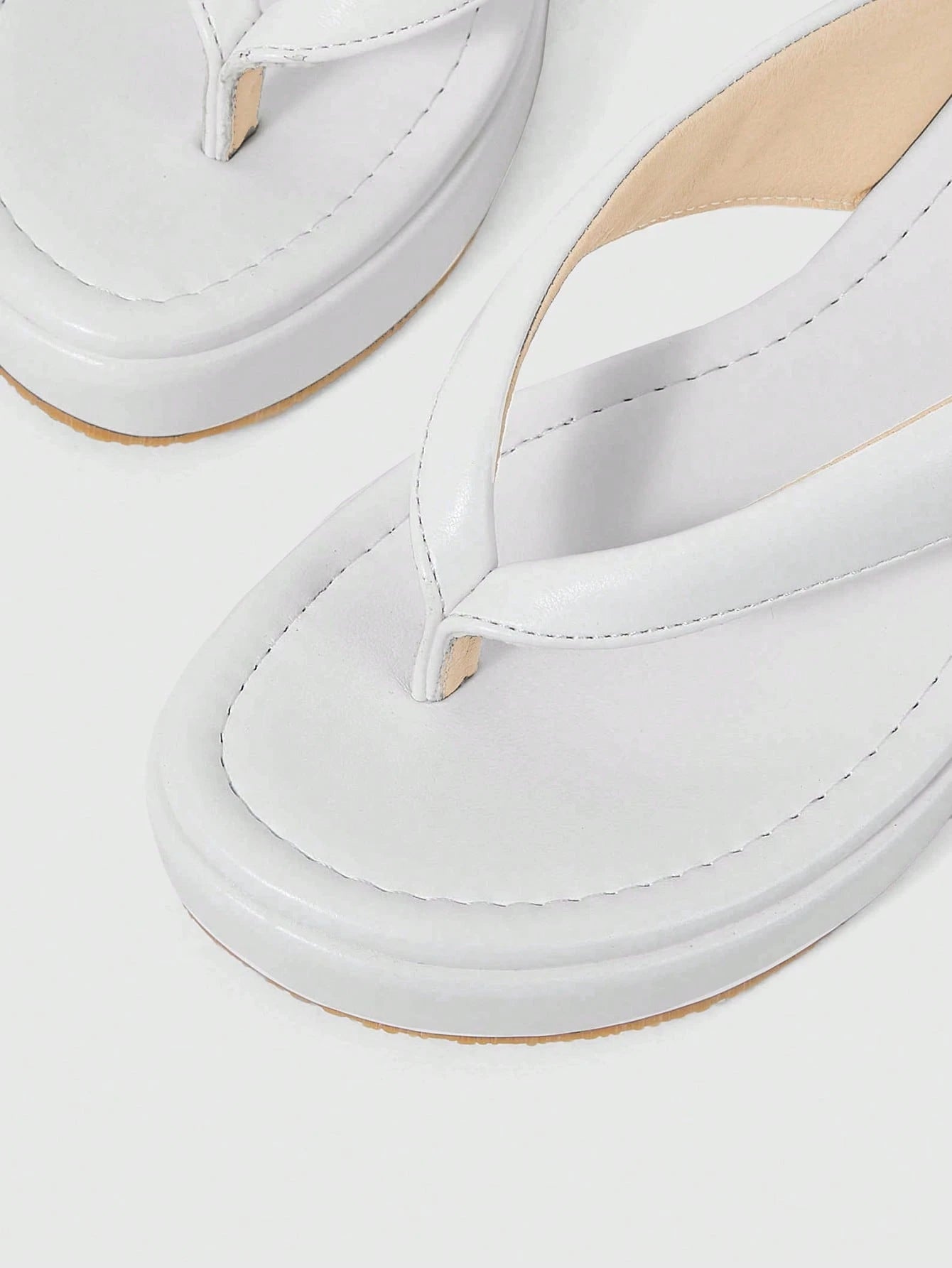 Women's Open Toe Platform High-Heeled Flip-Flops