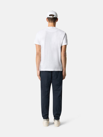 2100219 ORGANIC COTTON JERSEY 'FISSATO' EFFECT