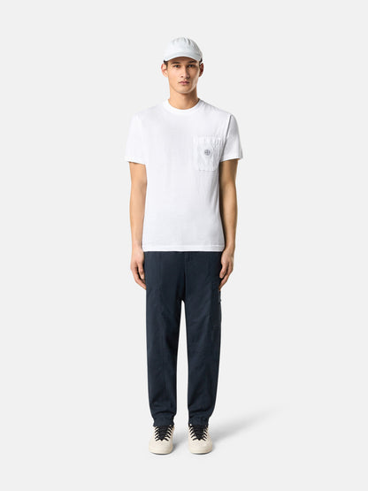 2100219 ORGANIC COTTON JERSEY 'FISSATO' EFFECT