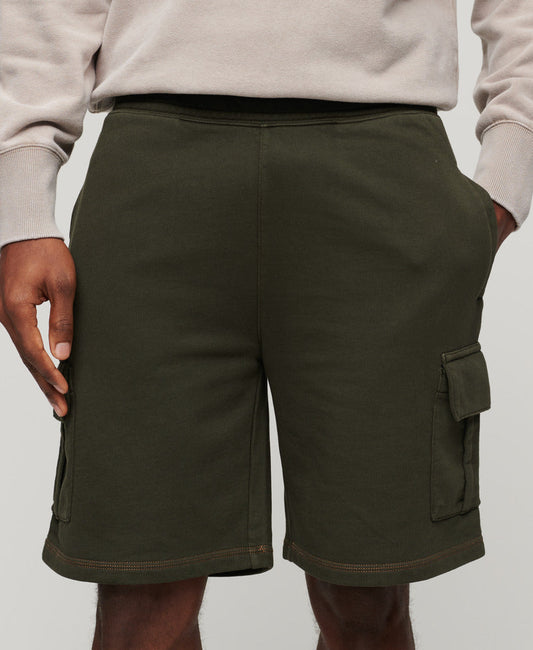 Contrast Stitch Cargo Short | Washed Olive