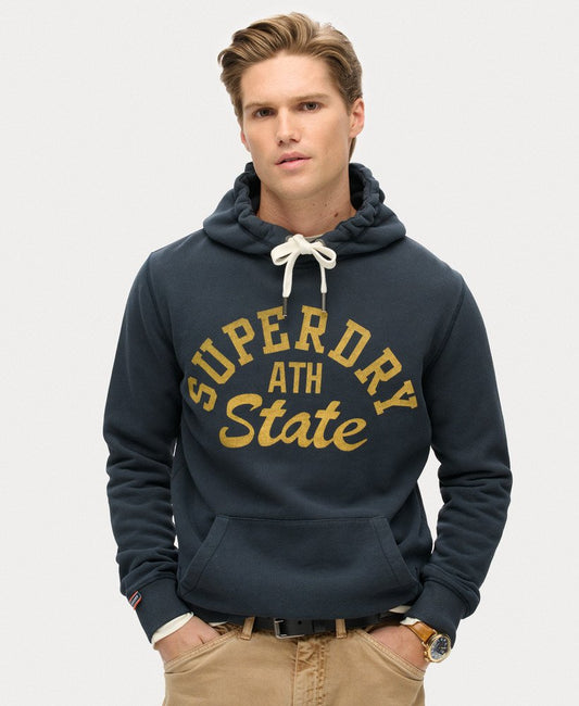 Track &amp; Field Graphic Hoodie | Eclipse Navy