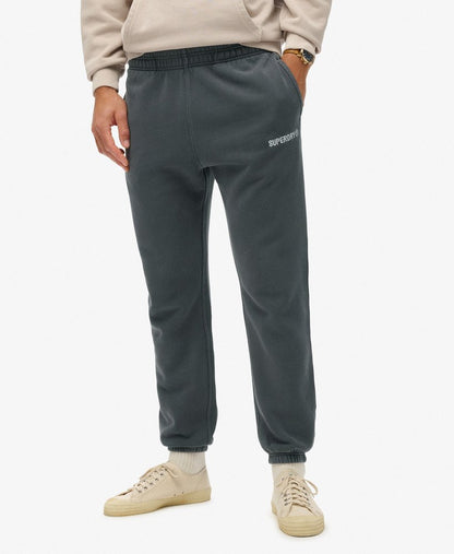 Micro Logo Graphic Jogger | Ebony