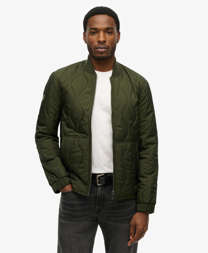 Surplus Quilted Liner Slim Fit Jacket | Surplus Goods Olive Green