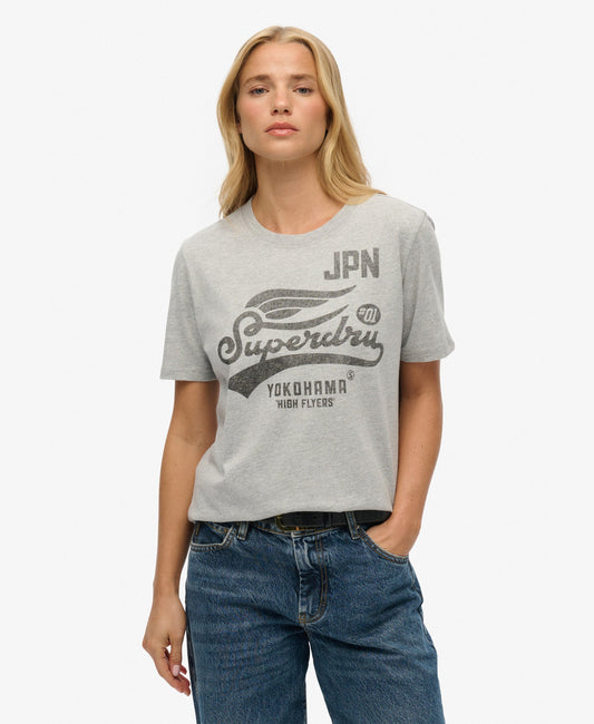 High Flyers Tee | Grey Marle