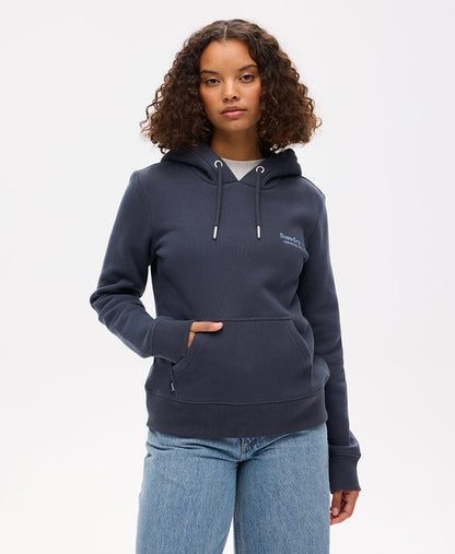 Essential Logo Hoodie | Montauk Navy