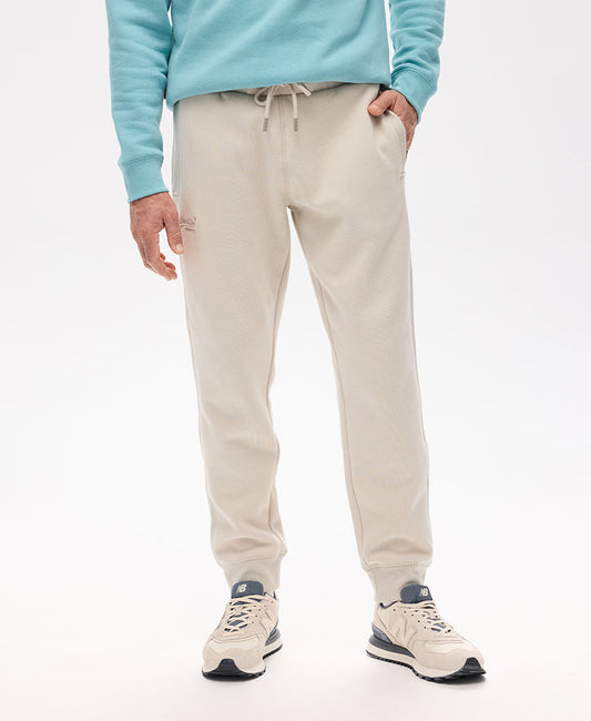 Essential Logo Slim Fit Joggers | Light Stone Beige