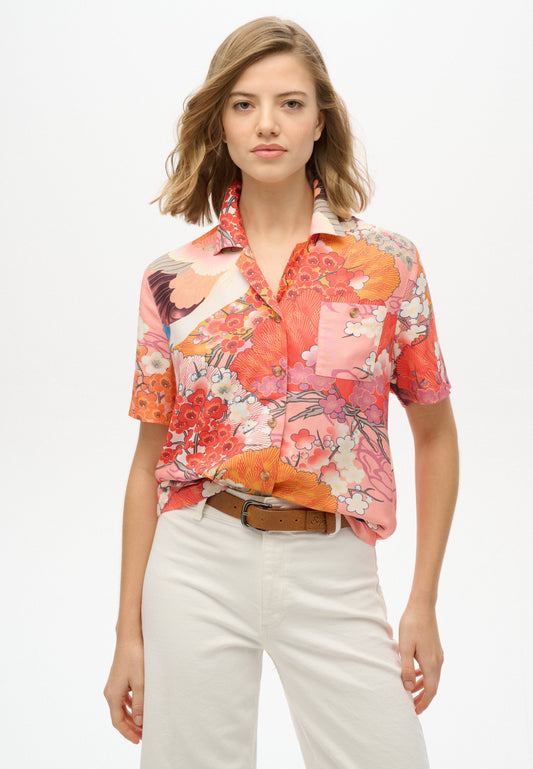 Beach Resort Shirt | Kam Coral