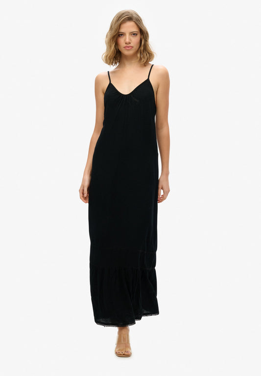 Cami Maxi Dress | Black