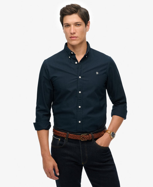Classic Oxford Long Sleeve Shirt | Eclipse Navy