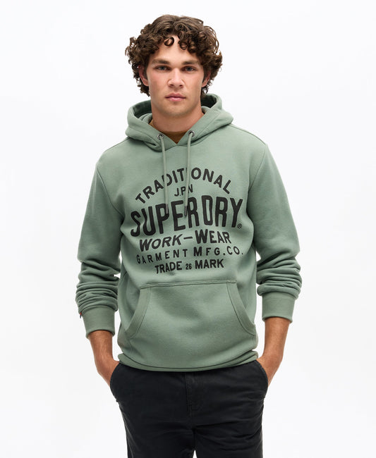 Workwear Hoodie | Sea Spray Green