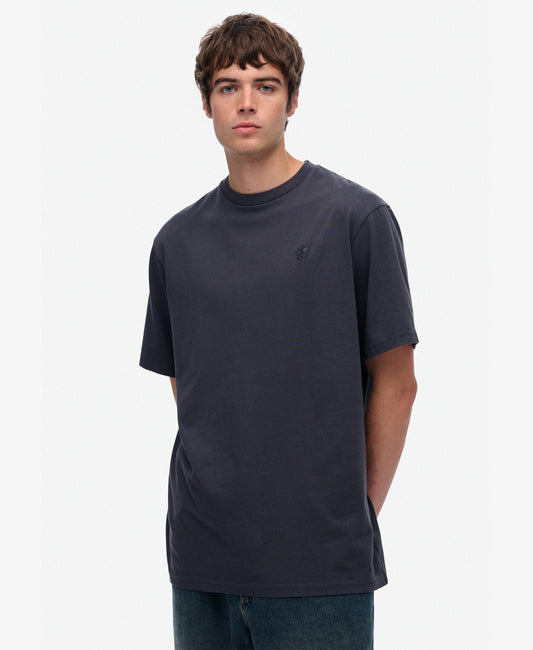 Blank Oversized Tee | Ebony