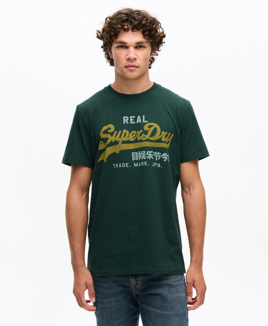 Vintage Logo Heritage Graphic Tee | Enamel Green