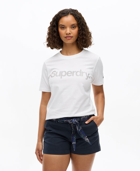 Core Logo Tee | White