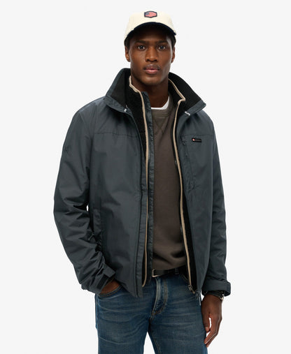 Non Hood Logo Windbreaker | Petroleum Blue