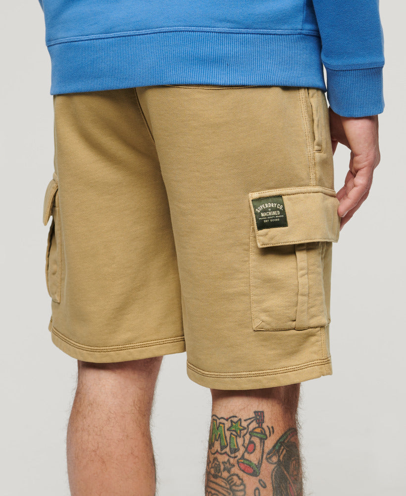 Contrast Stitch Cargo Short | Washed Cappuccino