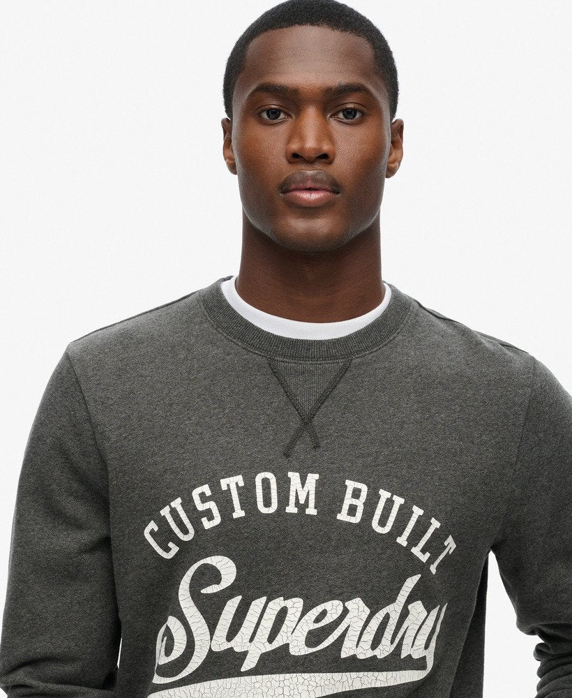 Copper Label Graphic Crew | Surplus Gravel Grey Grit