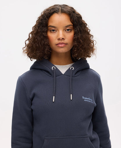 Essential Logo Hoodie | Montauk Navy