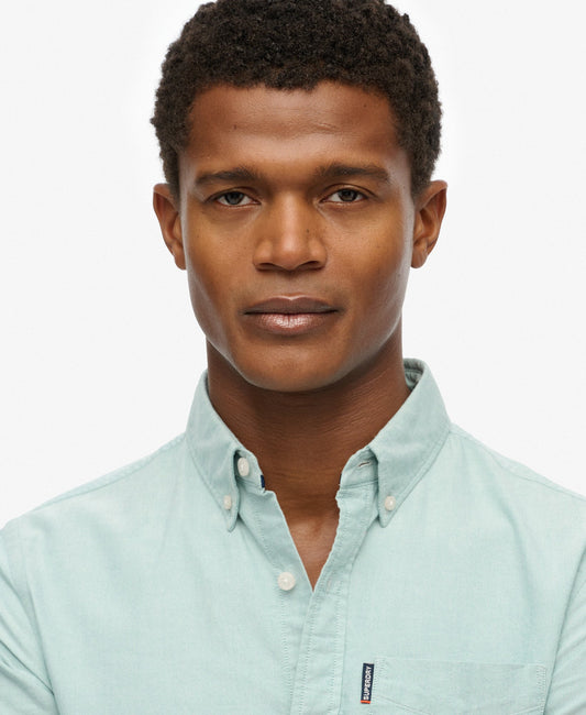 Essentials Oxford Shirt | Peppermint Chambray Oxford