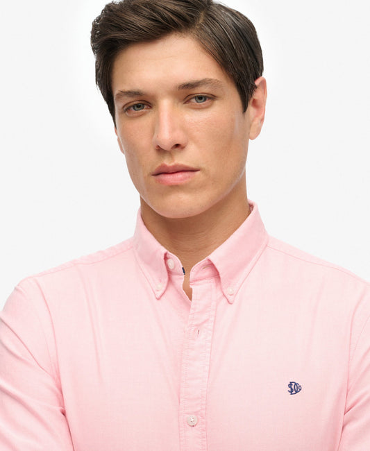 Classic Oxford Long Sleeve Shirt | City Pink Chambray