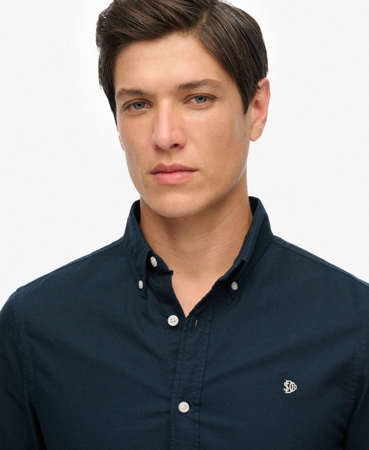Classic Oxford Long Sleeve Shirt | Eclipse Navy