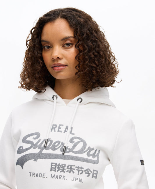 Vintage Logo Relaxed Hoodie | Optic