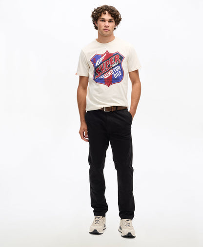 Vintage Slim Fit Chino Pant | Black