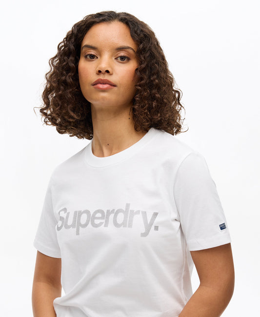 Core Logo Tee | White
