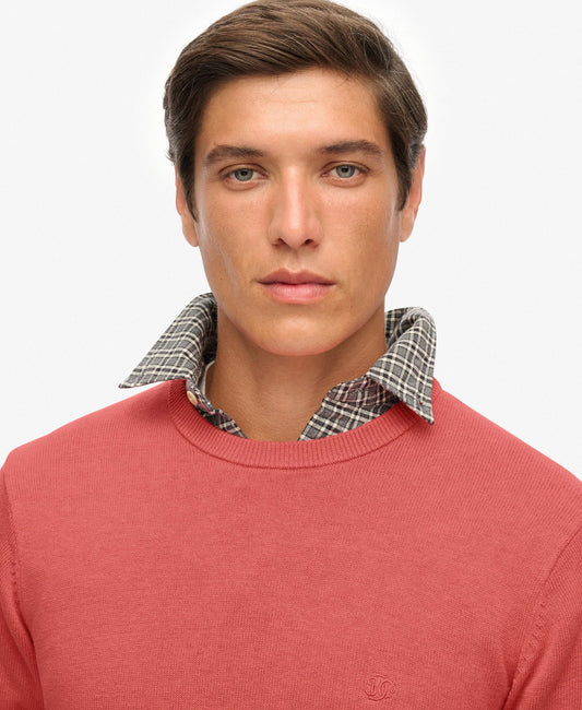 Essentials Cotton Jumper | Candy Pink