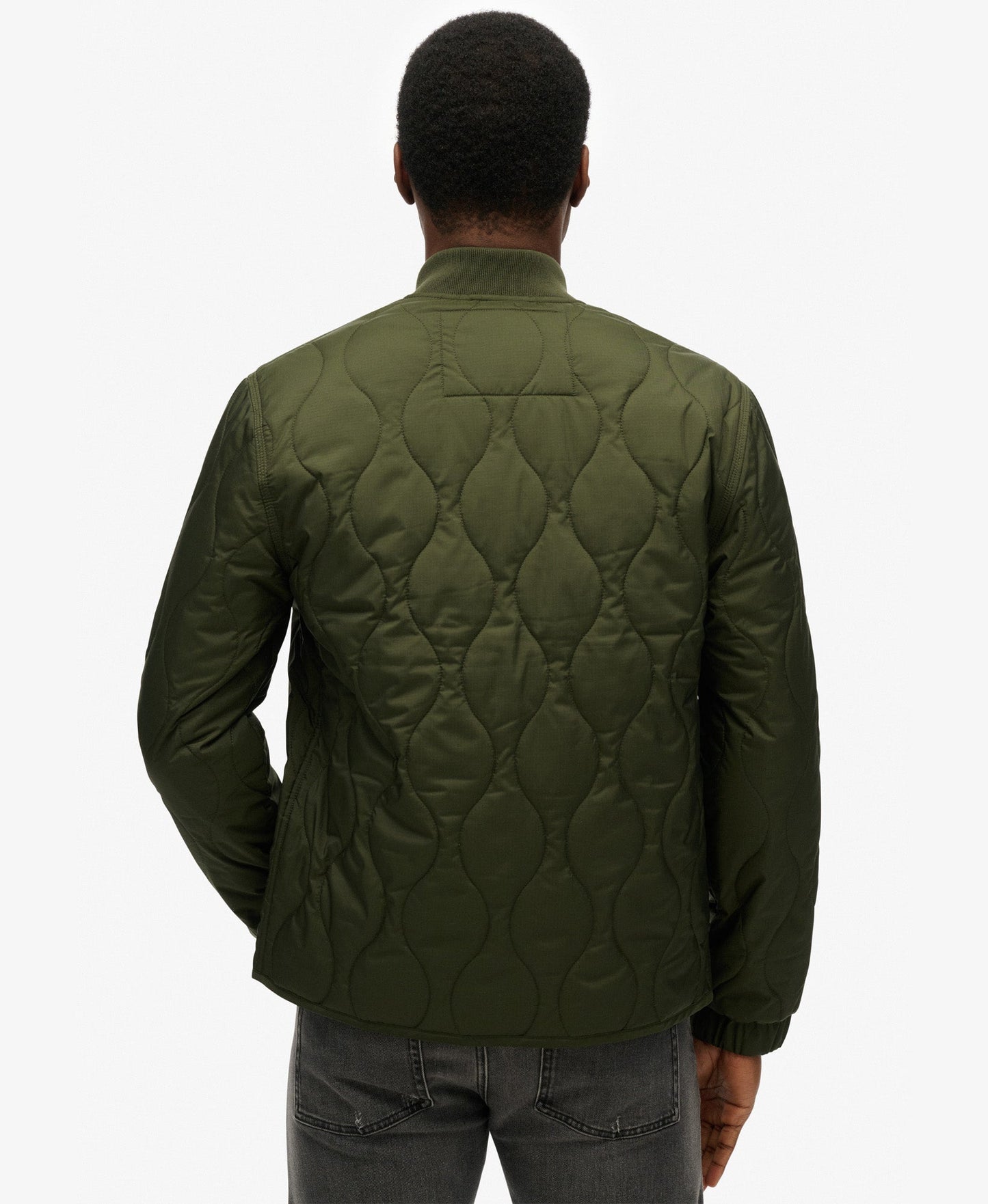 Surplus Quilted Liner Slim Fit Jacket | Surplus Goods Olive Green