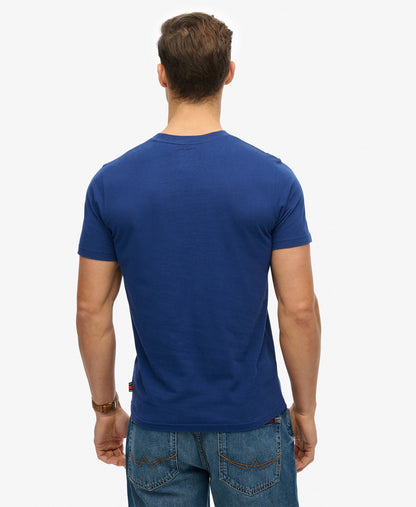 Standard Script Tee | Supermarine Navy