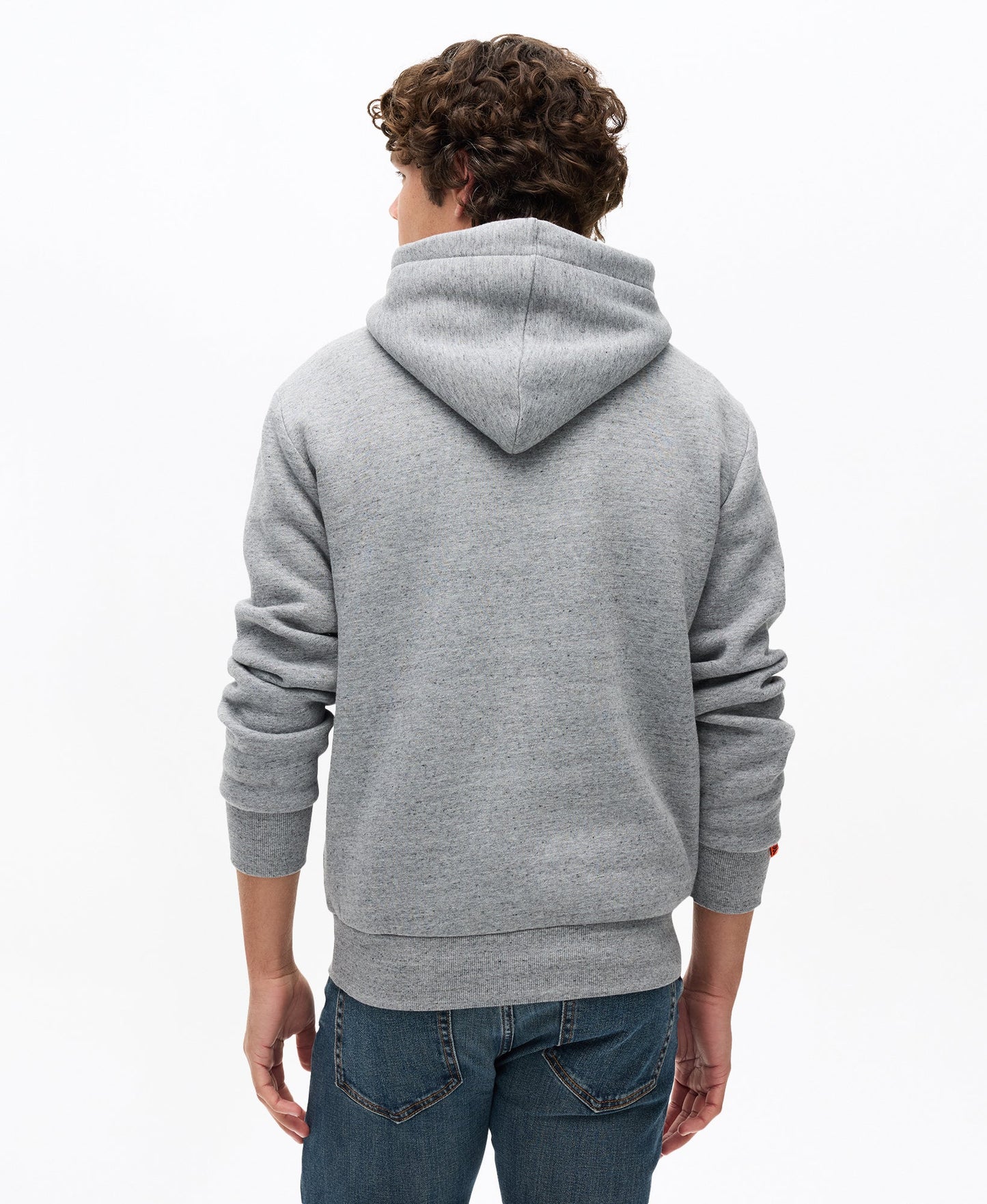 Vintage Logo Relaxed Hoodie | Flint Grey Grit