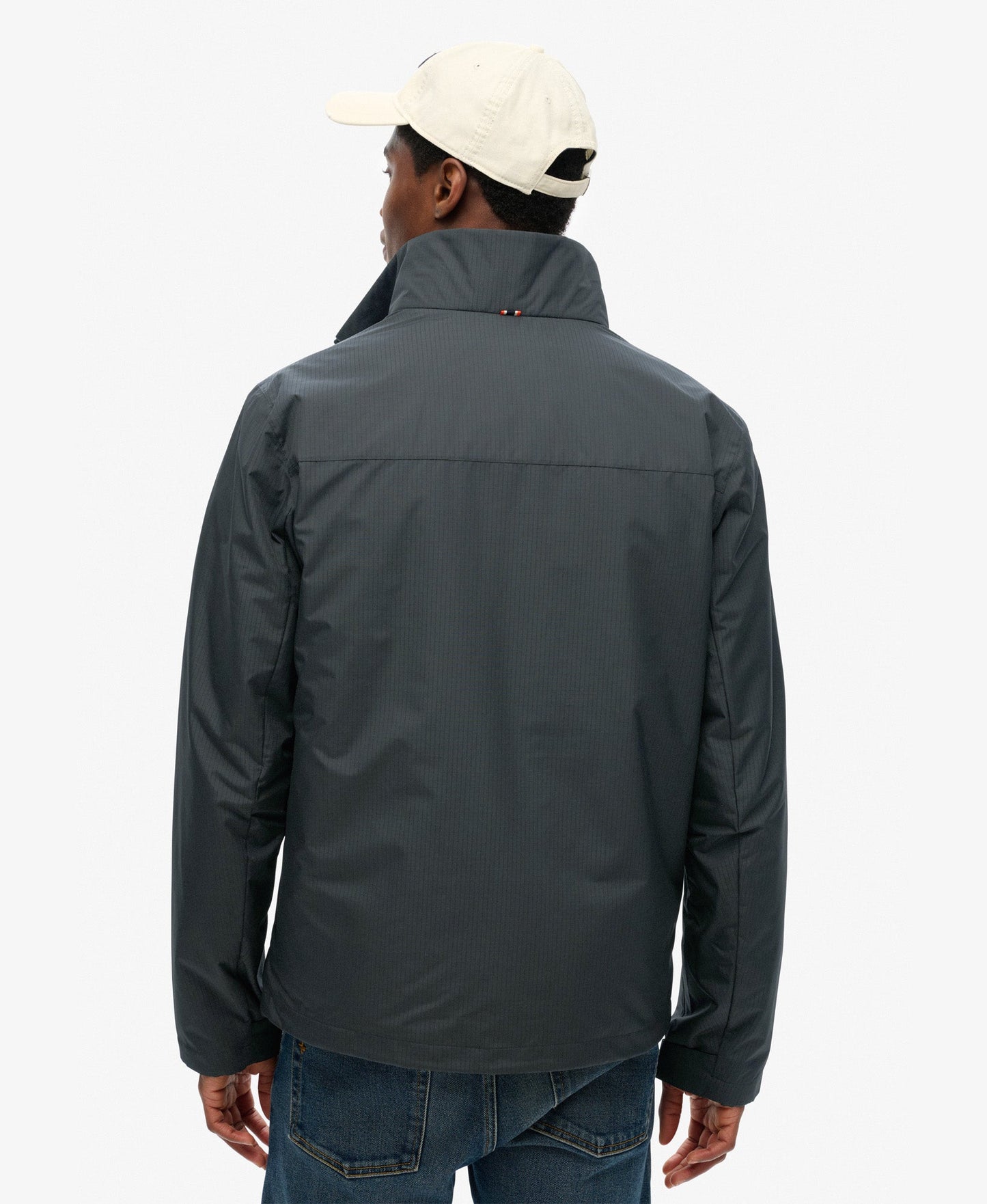Non Hood Logo Windbreaker | Petroleum Blue