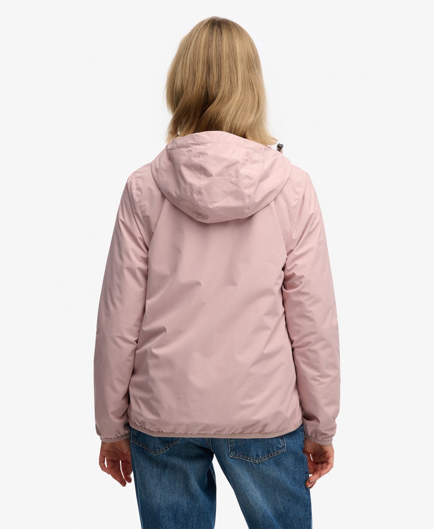 Essential Tri Windbreaker Jacket | Adobe Rose