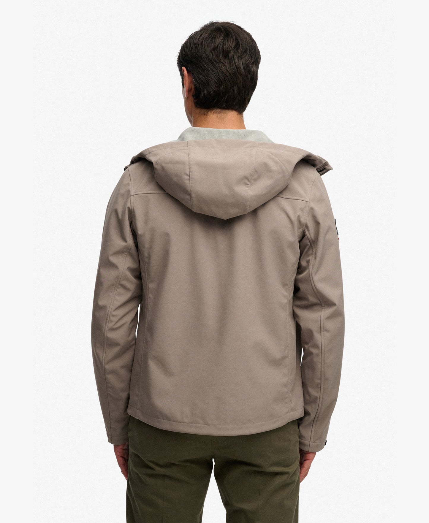 Hooded Softshell Trekker Jacket | Fort Taupe
