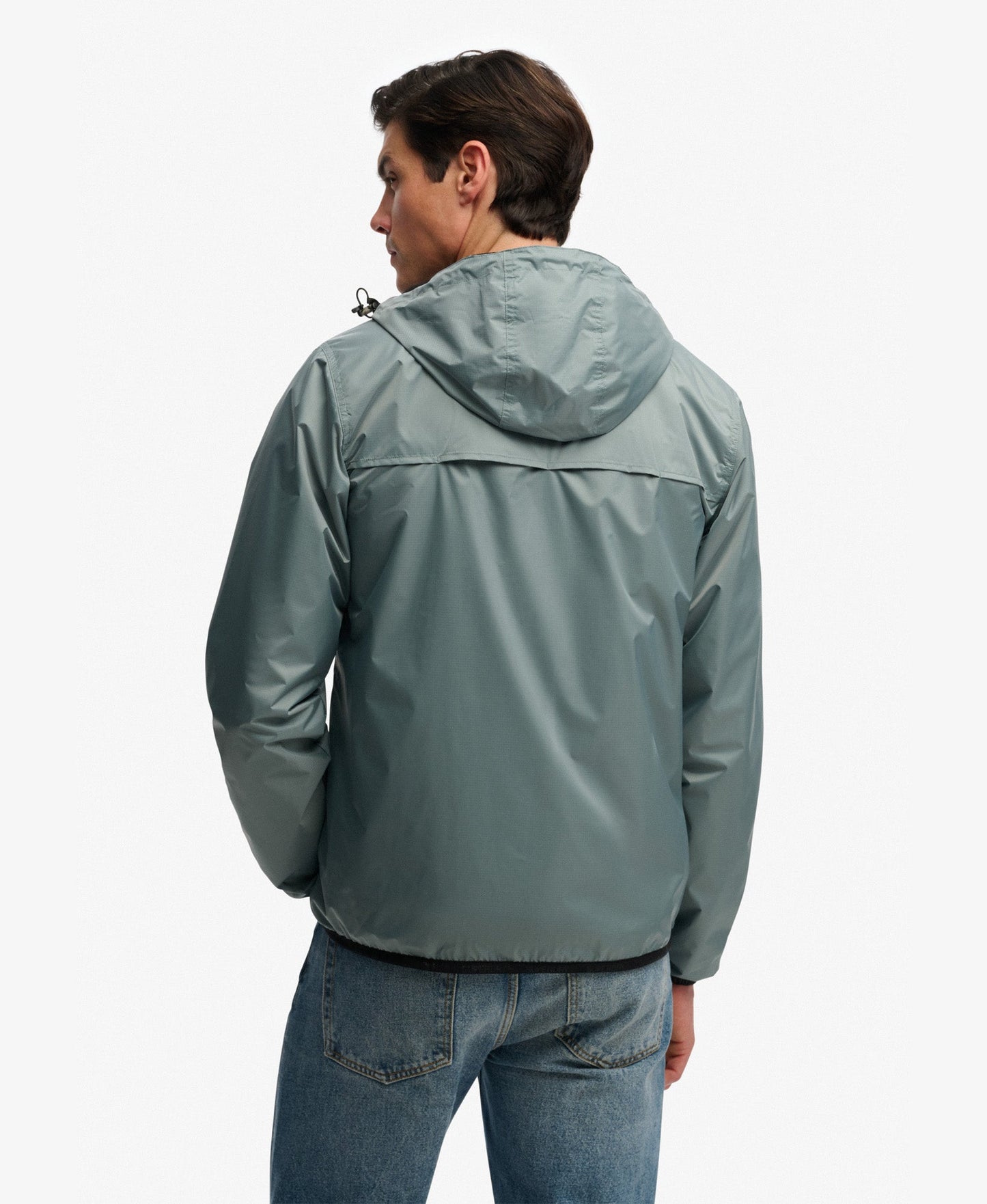 Essential Tri Windbreaker Jacket | Slate Grey