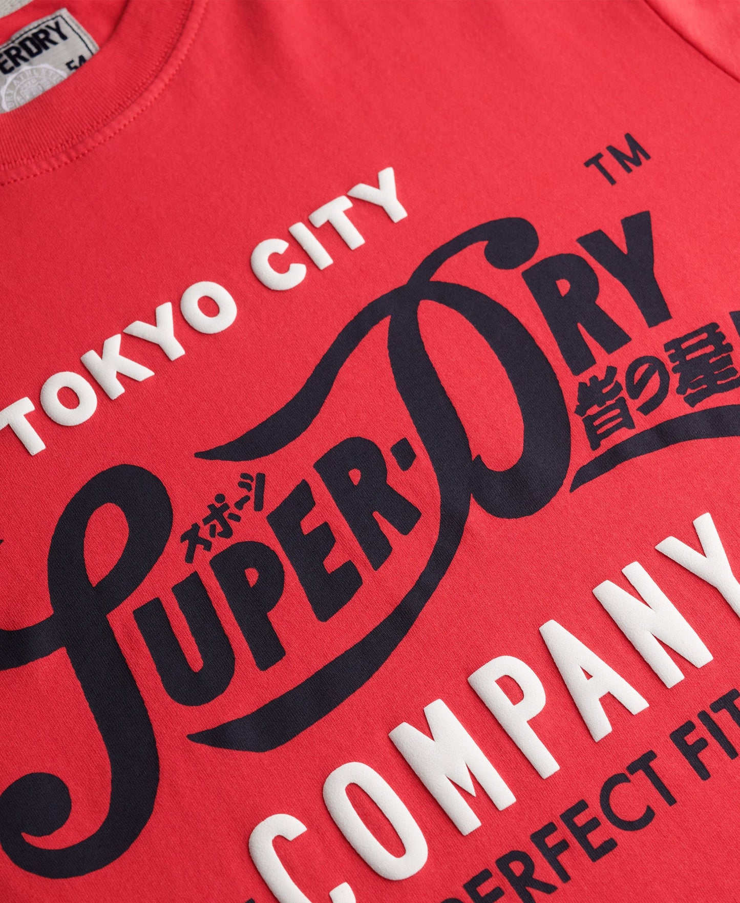 Perfect Fit Script Tee | Soda Pop Red