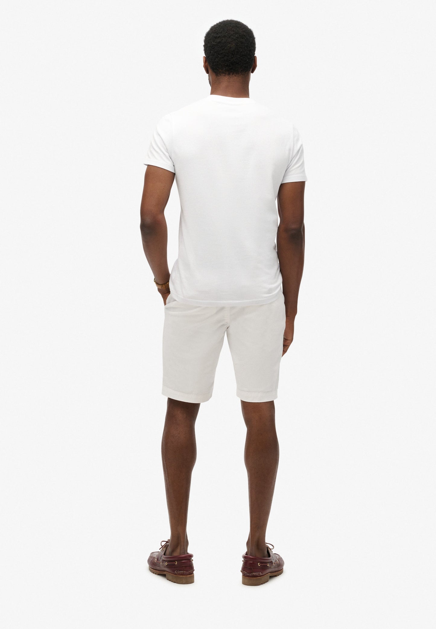 Vintage Slim Fit Chino Short | Optic