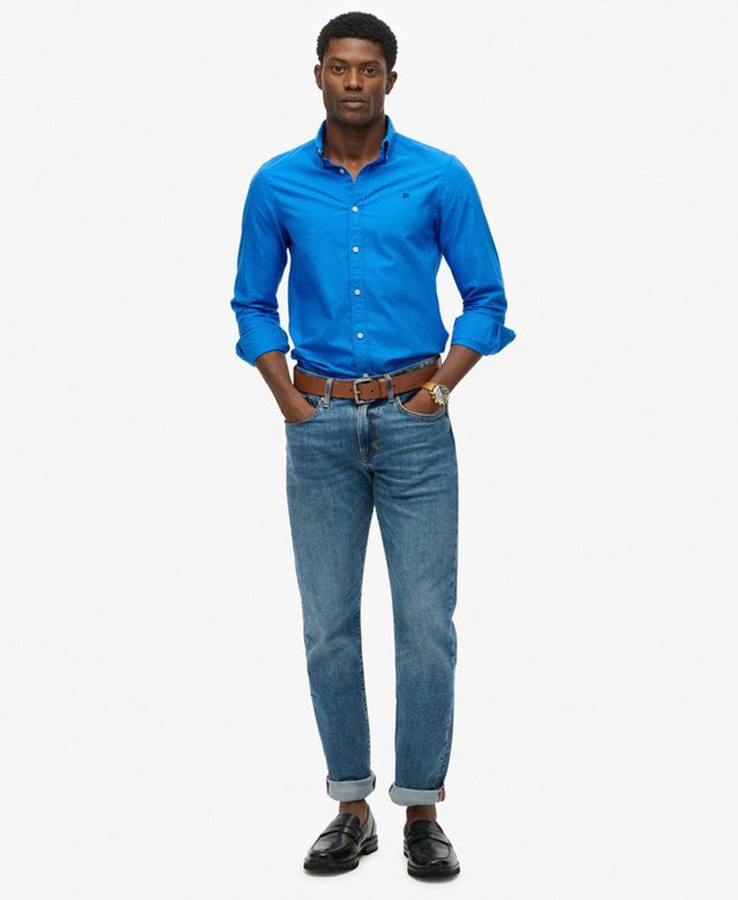 Classic Oxford Long Sleeve Shirt | French Blue