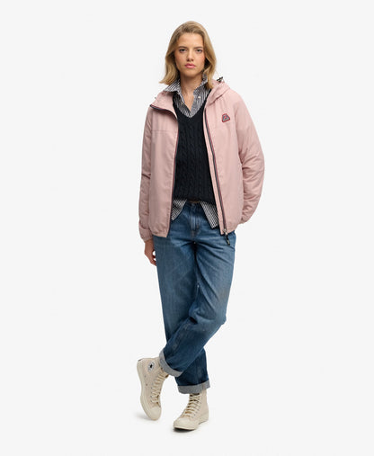 Essential Tri Windbreaker Jacket | Adobe Rose