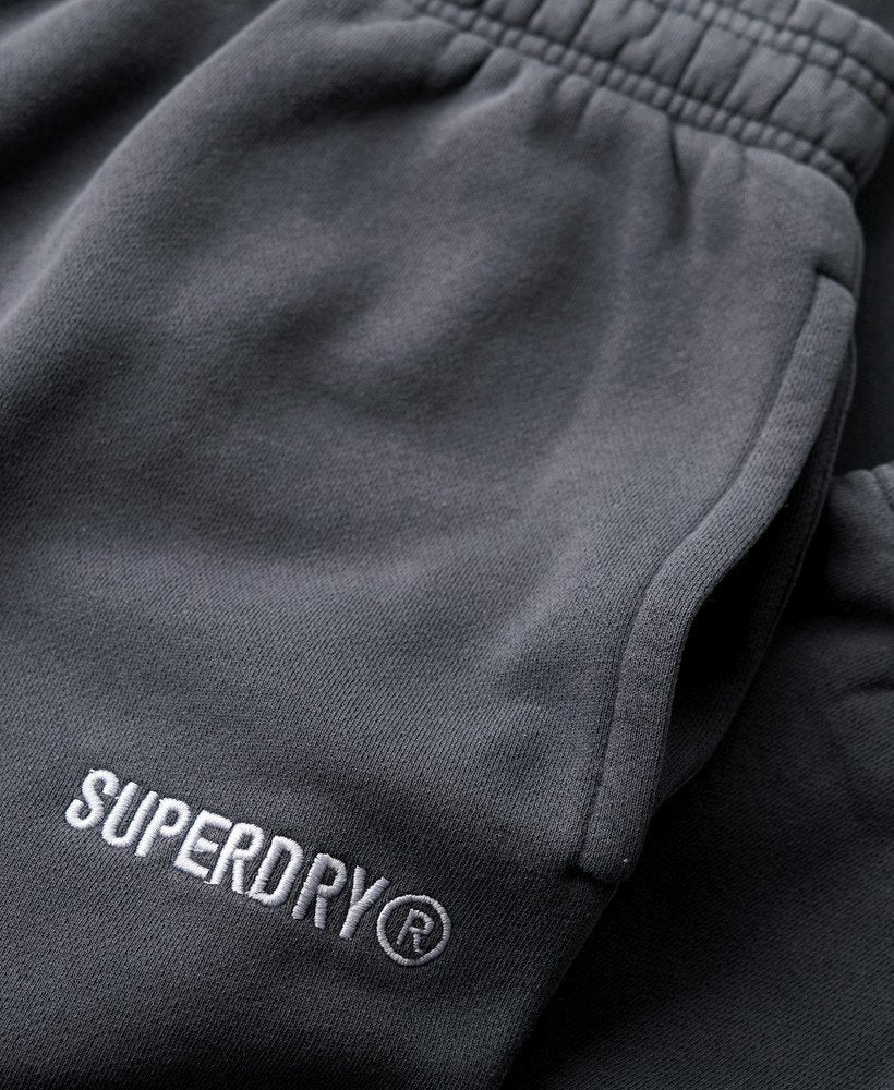 Micro Logo Graphic Jogger | Ebony