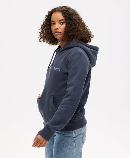 Essential Logo Hoodie | Montauk Navy